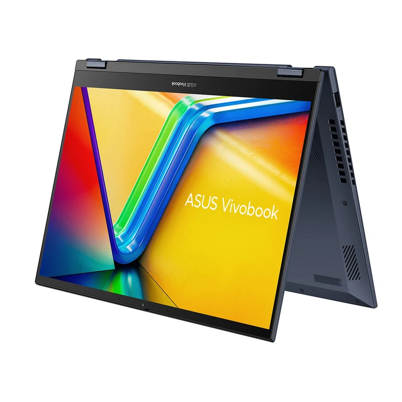 Asus Vivobook S 14 Flip TN3402YA-LZ296WS Laptop (Quiet Blue) | 14" WUXGA (1920X1200) | Ryzen 5-7430U | 16GB RAM | 1TB SSD | AMD Radeon Graphics | Windows 11 Home | MS Office Home & Student 2021 | Asus AP4600 Backpack