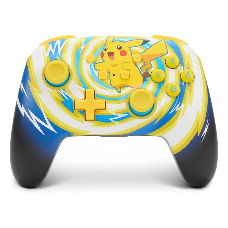 Power A NSW Enhanced Wireless Controller Pikachu Vortex For Nintendo Switch (1523595-01)