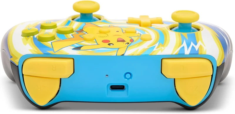 Power A NSW Enhanced Wireless Controller Pikachu Vortex For Nintendo Switch (1523595-01)