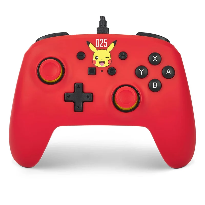 Power A NSW Wired Controller Laughing Pikachu For Nintendo Switch (NSGPFWDB)