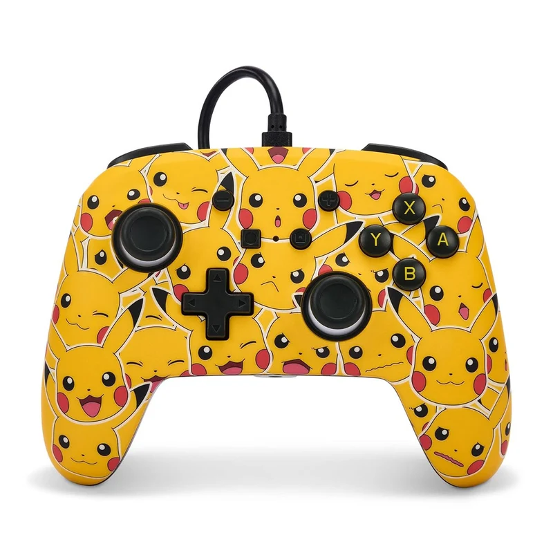 Power A NSW Enhanced Wired Controller Pikachu Moods For Nintendo Switch (NSGP0083-01)