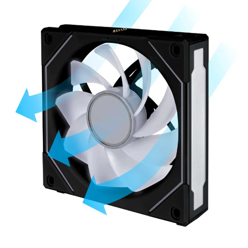 Lian Li RGB UNI Fan LS-Infinity 120 Reverse Blade (UF-RSLIN120-1B) (Black)