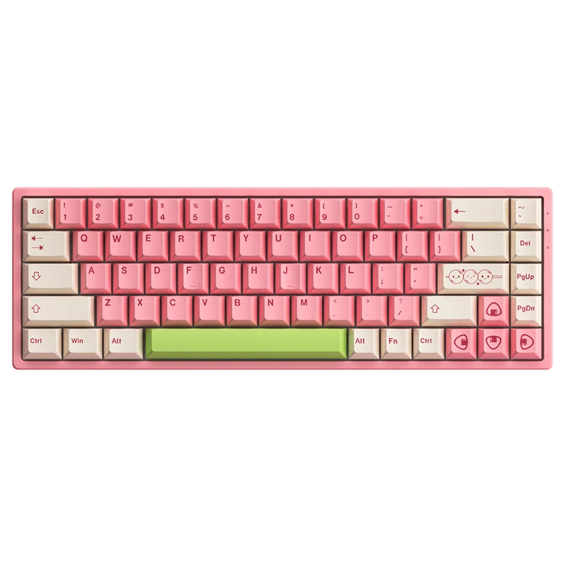 Akko Mochi & Dango 3068B Plus Multi-Modes RGB Mechanical Keyboard (Akko V3 Cream Yellow Pro, Akko V3 Cream Blue Pro)