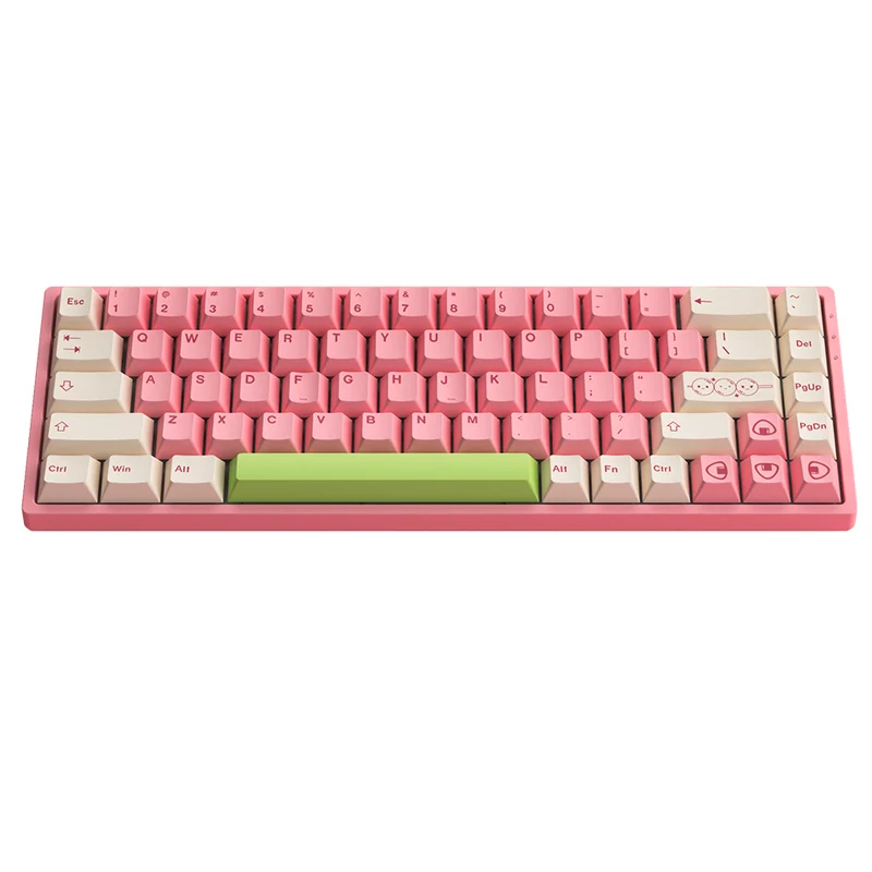 Akko Mochi & Dango 3068B Plus Multi-Modes RGB Mechanical Keyboard (Akko V3 Cream Yellow Pro, Akko V3 Cream Blue Pro)