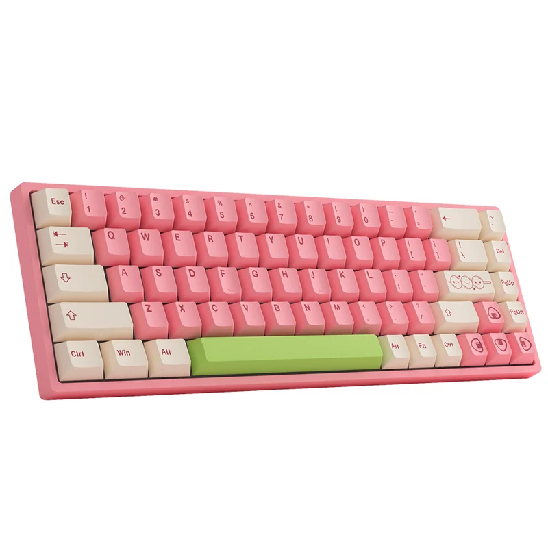 Akko Mochi & Dango 3068B Plus Multi-Modes RGB Mechanical Keyboard (Akko V3 Cream Yellow Pro, Akko V3 Cream Blue Pro)