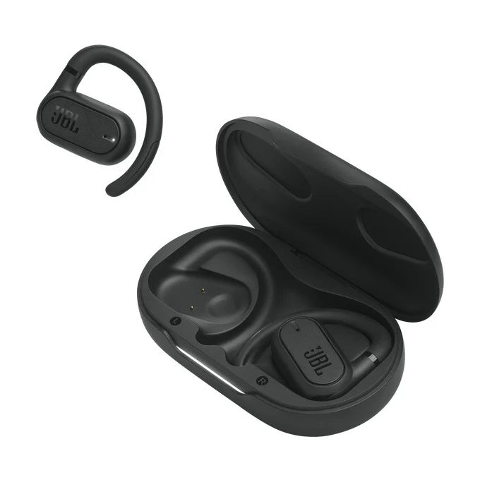 JBL Soundgear Sense True Wireless Open-Ear Headphones (Black)