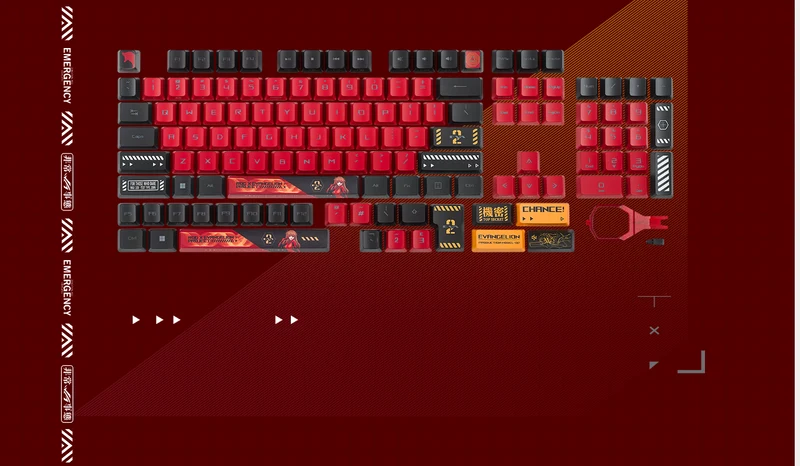 Asus ROG Keycap Set For RX EVA-02 Edition