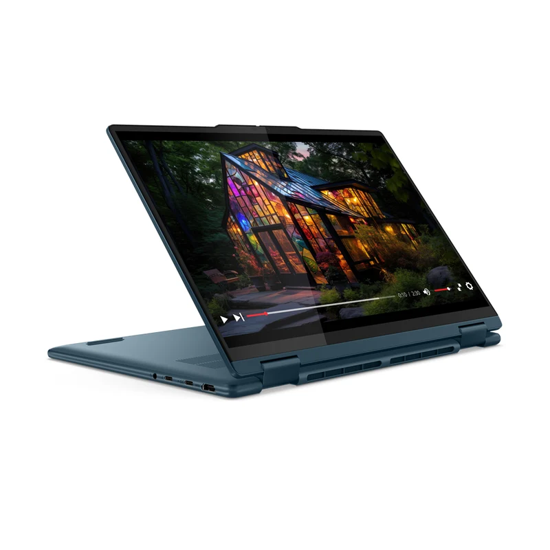 Lenovo Yoga 7 2-In-1 14IML9 83DJ001LPH Laptop (Tidal Teal)|14" 2.8K (2880X1800) OLED|Ultra 5 125H|16GB RAM| 1TB SSD|Intel Arc Graphics|Win11 Home|MS Office Home & Student 2021|Lenovo Digital Pen|Lenovo 600 Bluetooth Silent Mouse|Lenovo Yoga 14-inch Sleeve