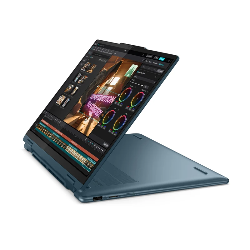 Lenovo Yoga 7 2-In-1 14IML9 83DJ001LPH Laptop (Tidal Teal)|14" 2.8K (2880X1800) OLED|Ultra 5 125H|16GB RAM| 1TB SSD|Intel Arc Graphics|Win11 Home|MS Office Home & Student 2021|Lenovo Digital Pen|Lenovo 600 Bluetooth Silent Mouse|Lenovo Yoga 14-inch Sleeve