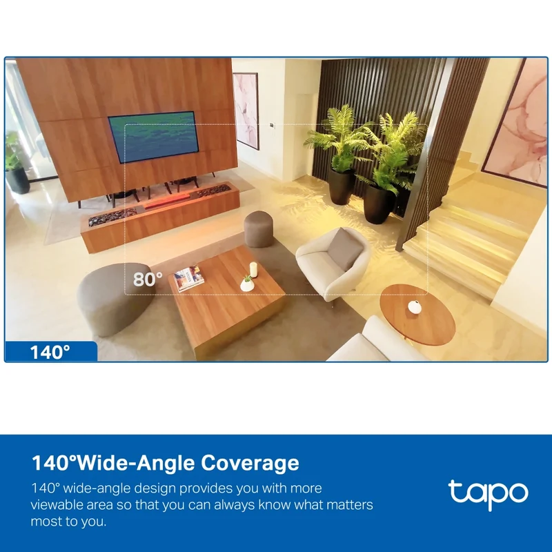 TP-Link Tapo C125 2K QHD AI Home Security Wi-Fi Camera