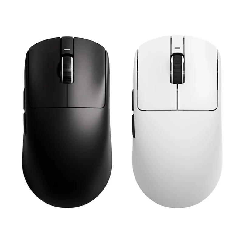 VXE Dragonfly R1 Pro Lightweight Wireless Gaming Mouse (PAW3395) (Black, White)