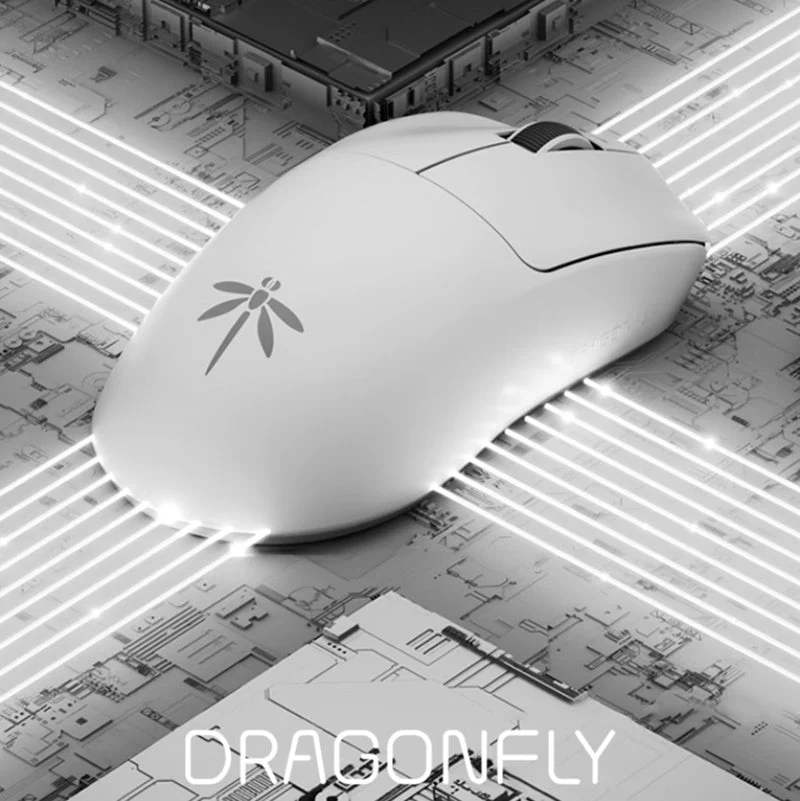 VGN Dragonfly F1 Pro Max Wireless Gaming Mouse New Packaging (Black, White)