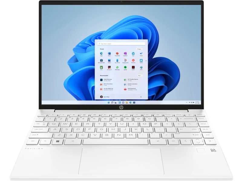 HP Pavilion Aero 13-BE2114AU Laptop (Ceramic White) | 13.3" WQXGA (2560x1600) | R5-7535U | 16GB RAM | 512GB SSD | AMD Radeon Graphics | Windows 11 Home | MS Office Home & Student 2021 | 16 Odyssey Gray Briefcase