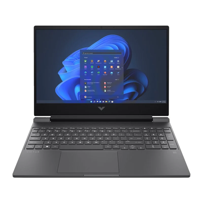 HP Victus 15-FA1323TX Gaming Laptop (Mica Silver) | 15.6" FHD (1920x1080) 144Hz | i5-12450H | 16GB RAM | 512GB SSD | RTX 4050 Windows 11 Home | MS office Home & Student 2021 | Backpack HP Prof 17.3
