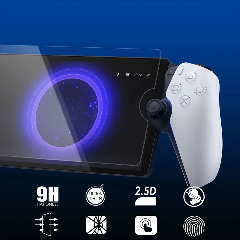 Skull & Co. Tempered Glass Screen Protector for Playstation Portal 2-Pack (PSPSP2)