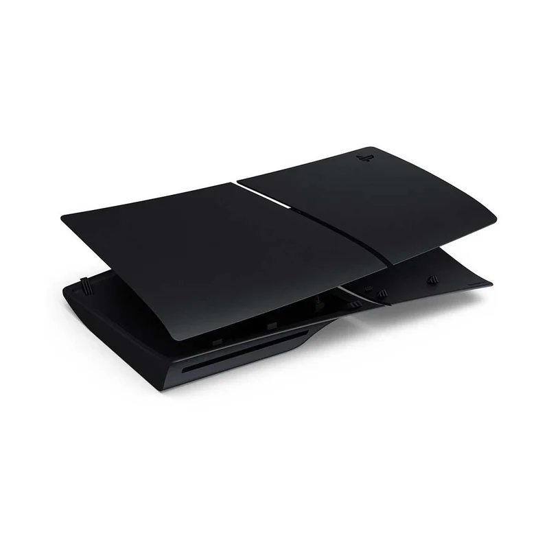 PS5 Slim Console Covers (Cobalt Blue, Midnight Black, Sterling Silver, Volcanic Red)