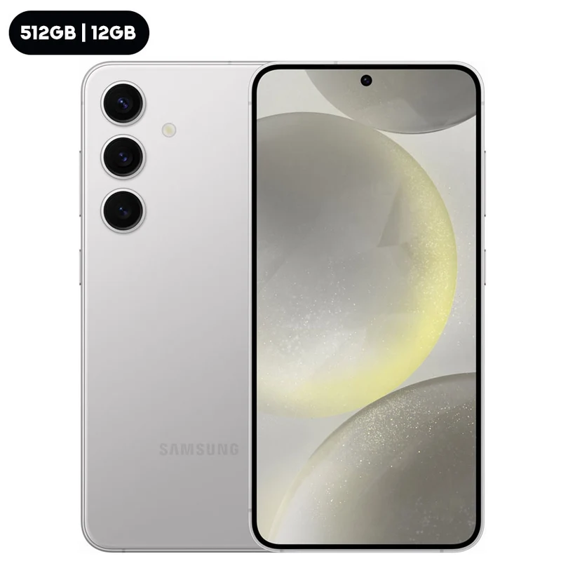 Samsung Galaxy S24 SM-S921B/DS | 512GB+8GB RAM | 5G/4G/3G/2G + Wi-Fi + Bluetooth | 6.2" FHD + (2340 x 1080) Dynamic Amoled 2x | Android 14 | Exynos2400 | 50MP + 12MP | 4000mAh (Onyx Black, Marble Gray)