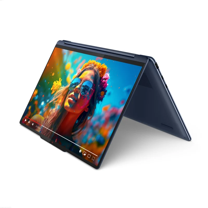 Lenovo Yoga 9 2-in-1 14IMH9 83AC000WPH Laptop(Cosmic Blue)|14" 4K(3840x2400)OLED|Ultra 7 155H|16GB RAM|1TB SSD|Integrated Intel Arc Graphics|Windows 11 Home|MS Office Home & Student 2021|Lenovo Slim Pen|Lenovo 600 BT Silent Mouse|Lenovo Yoga 14” Sleeve