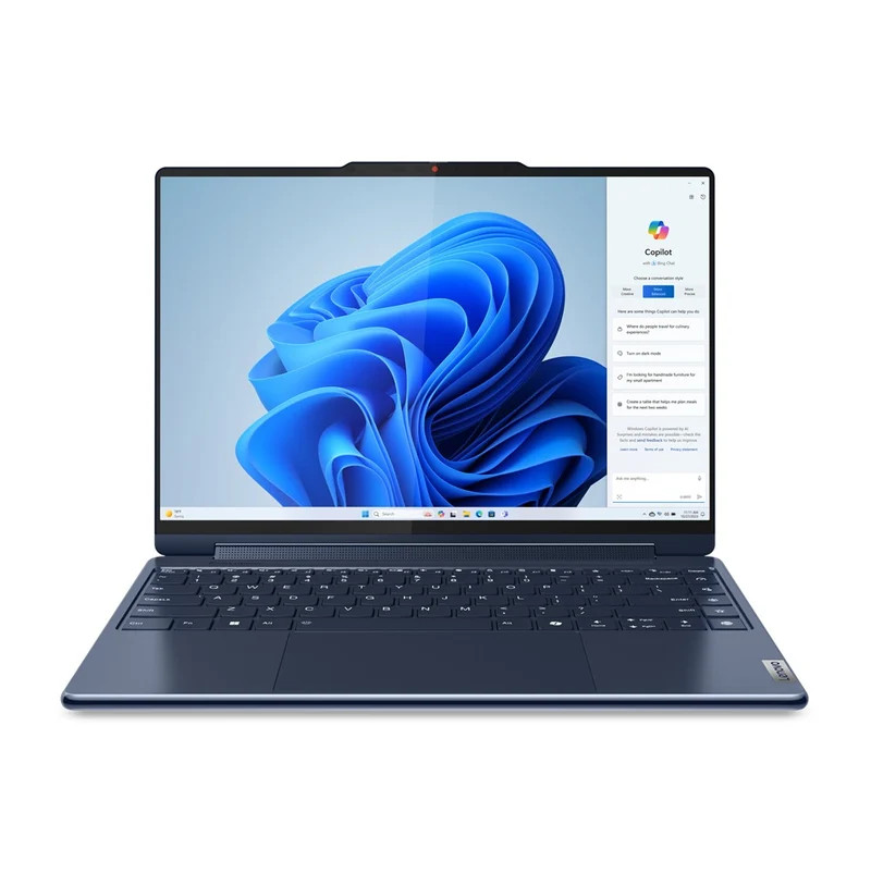 Lenovo Yoga 9 2-in-1 14IMH9 83AC000WPH Laptop(Cosmic Blue)|14" 4K(3840x2400)OLED|Ultra 7 155H|16GB RAM|1TB SSD|Integrated Intel Arc Graphics|Windows 11 Home|MS Office Home & Student 2021|Lenovo Slim Pen|Lenovo 600 BT Silent Mouse|Lenovo Yoga 14” Sleeve