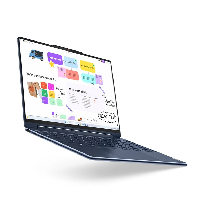 Lenovo Yoga 9 2-in-1 14IMH9 83AC000WPH Laptop(Cosmic Blue)|14" 4K(3840x2400)OLED|Ultra 7 155H|16GB RAM|1TB SSD|Integrated Intel Arc Graphics|Windows 11 Home|MS Office Home & Student 2021|Lenovo Slim Pen|Lenovo 600 BT Silent Mouse|Lenovo Yoga 14” Sleeve