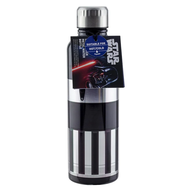 Paladone Star Wars Darth Vader Ligthsaber Metal Water Bottle (PP10061SWV3)