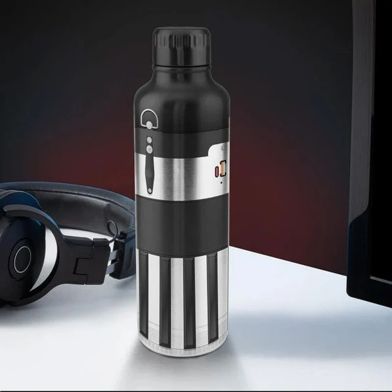 Paladone Star Wars Darth Vader Ligthsaber Metal Water Bottle (PP10061SWV3)