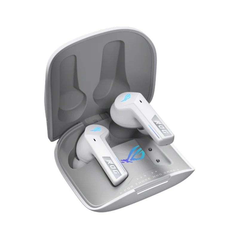 ASUS ROG Cetra True Wireless Speednova ANC In-Ear RGB Gaming Headphone (Black, White)