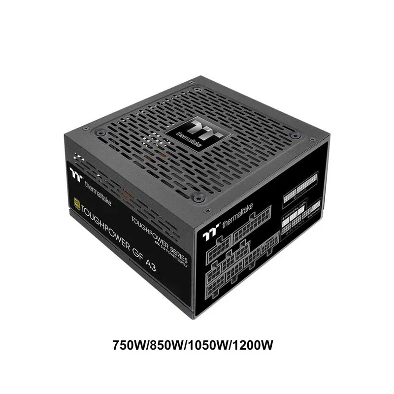 Thermaltake Toughpower GF A3 PCIe Gen 5 80+ Gold Full-Modular TT Premium Ed. Power Supply (750W, 850W, 1050W, 1200W)