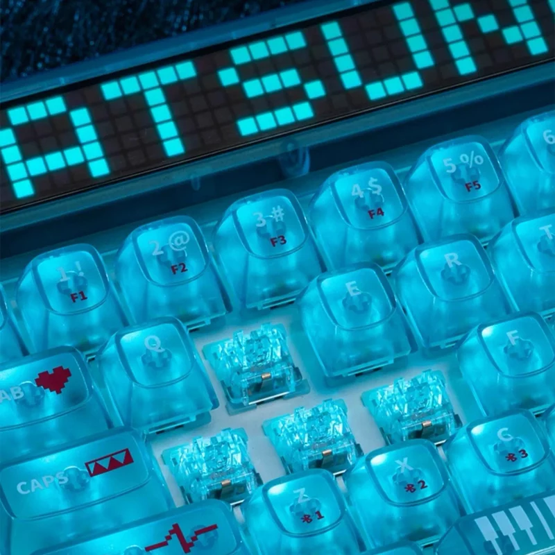 Moeyu Tri-Mode RGB Mechanical Keyboard (Hatsune Miku)