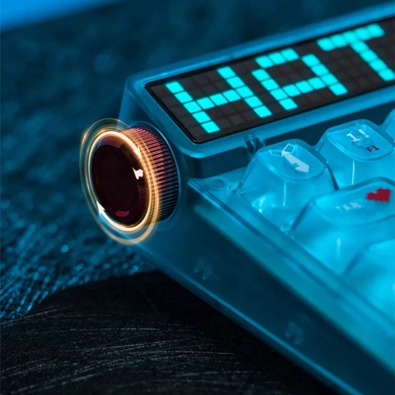 Moeyu Tri-Mode RGB Mechanical Keyboard (Hatsune Miku)