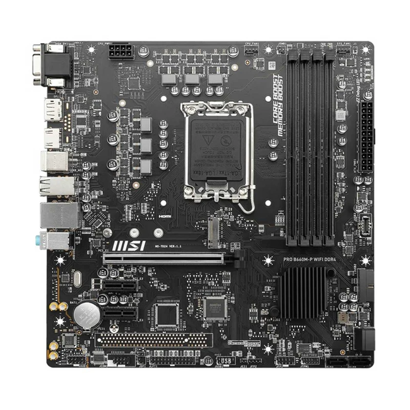 MSI Pro B660M-P WiFi DDR4 Intel Motherboard