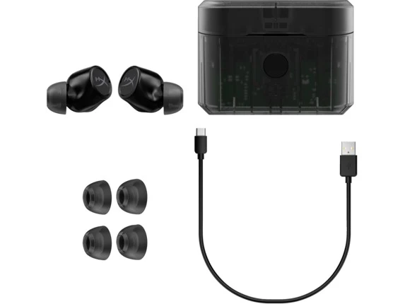 HyperX Cirro Buds Pro True Wireless Earbuds With Hybrid Anc (Black, Blue, Tan)