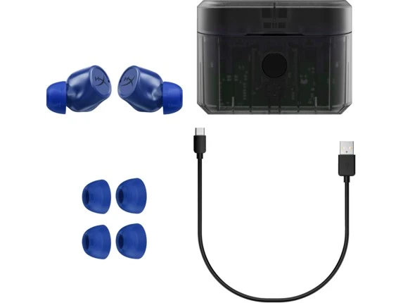 HyperX Cirro Buds Pro True Wireless Earbuds With Hybrid Anc (Black, Blue, Tan)