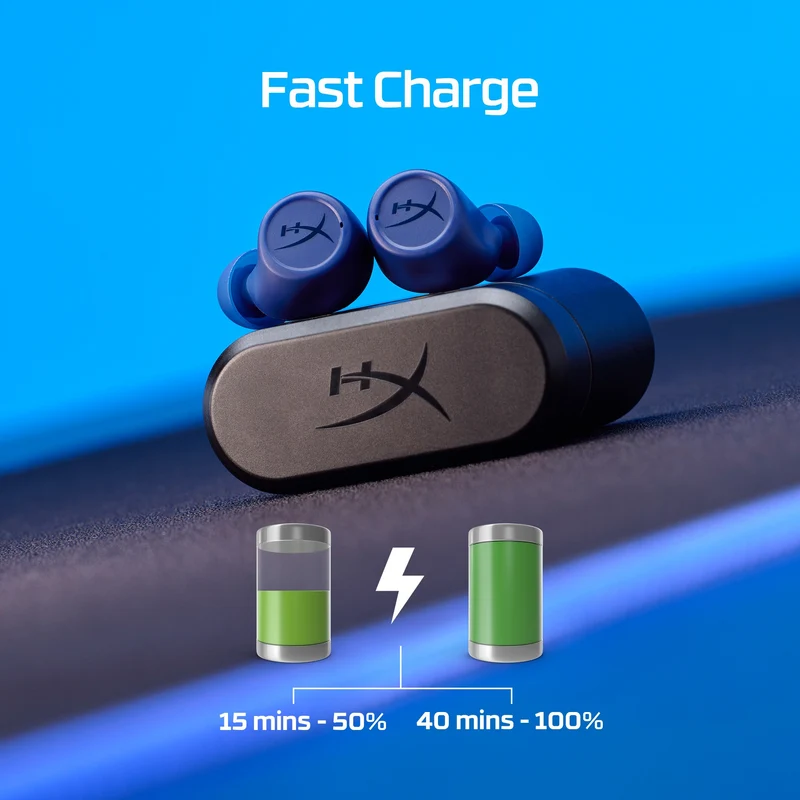 HyperX Cirro Buds Pro True Wireless Earbuds With Hybrid Anc (Black, Blue, Tan)