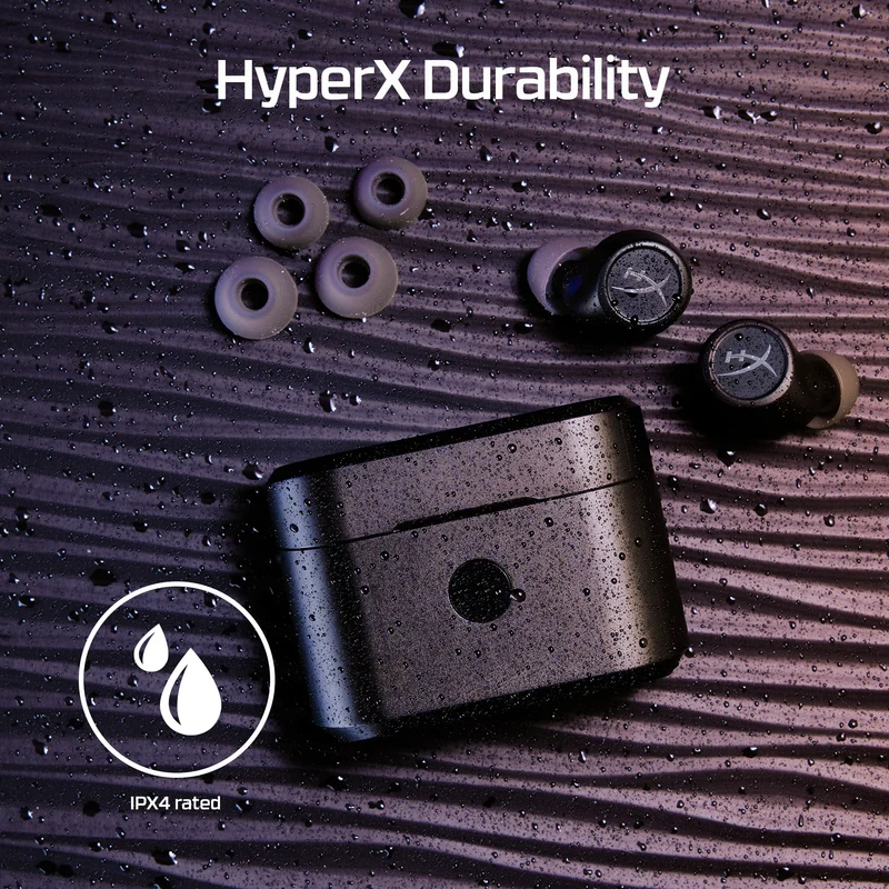 HyperX Cirro Buds Pro True Wireless Earbuds With Hybrid Anc (Black, Blue, Tan)
