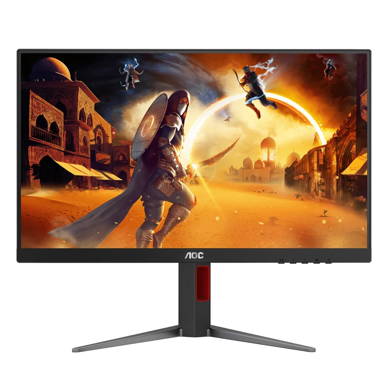 AOC 24G4/71 23.8" FHD 180HZ 1MS HDR10 Adaptive Sync Fast IPS Gaming Monitor (Black/Red)