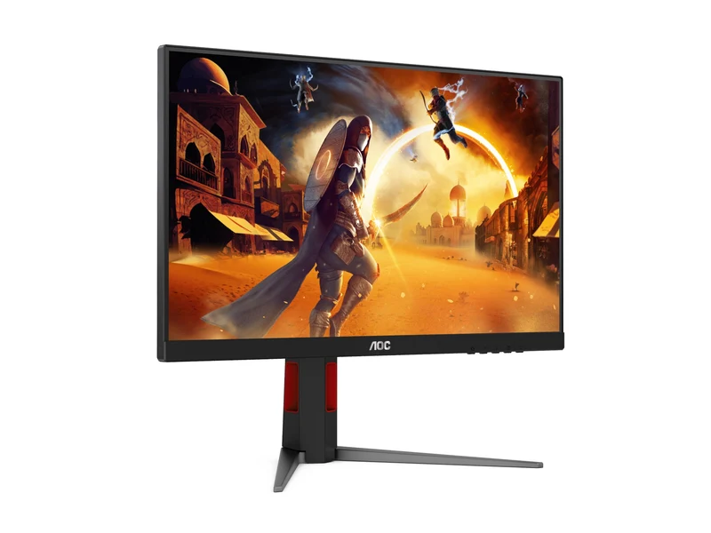 AOC 24G4/71 23.8" FHD 180HZ 1MS HDR10 Adaptive Sync Fast IPS Gaming Monitor (Black/Red)