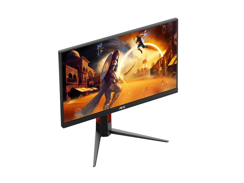 AOC 24G4/71 23.8" FHD 180HZ 1MS HDR10 Adaptive Sync Fast IPS Gaming Monitor (Black/Red)
