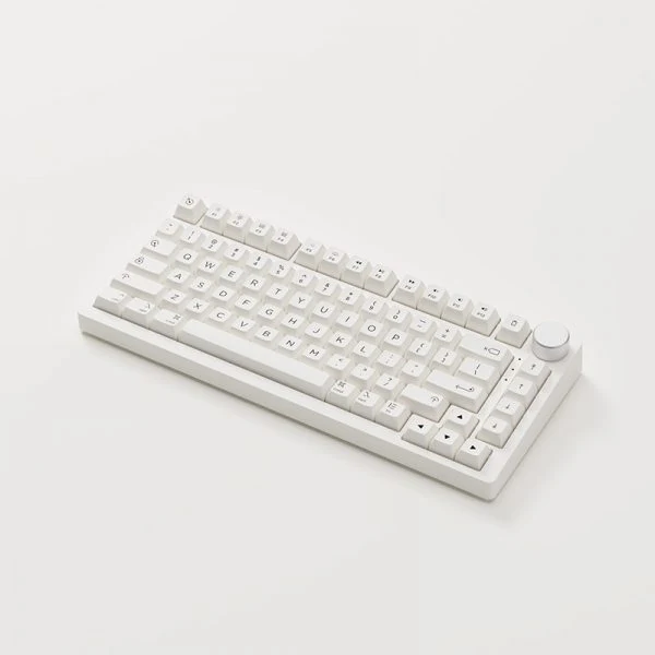 Akko PC75B Plus Air Multi-Modes RGB Hot-Swappable Mechanical Keyboard (Akko V3 Cream Yellow Pro Switch, Akko V3 Cream Blue Pro Switch)