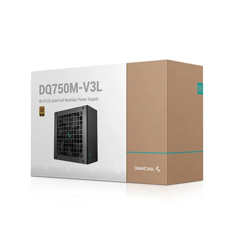 Deepcool DQ750M-V3L 80+ Gold Full Modular Power Supply (R-DQ750M-FB0B-US)