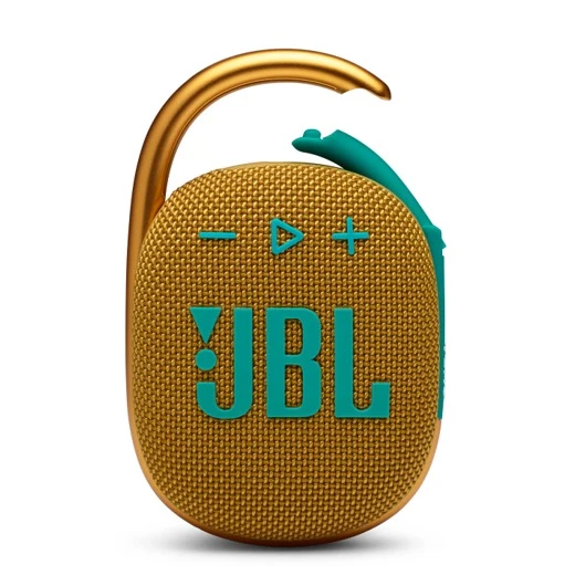 JBL Clip 4 Waterproof Bluetooth Wireless Speaker (Yellow)