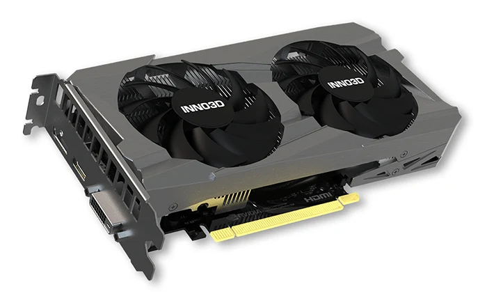 INNO3D GeForce RTX 3050 Twin X2 6GB GDDR6 Graphics Card (Black) (N30502-06D6-1711VA60)