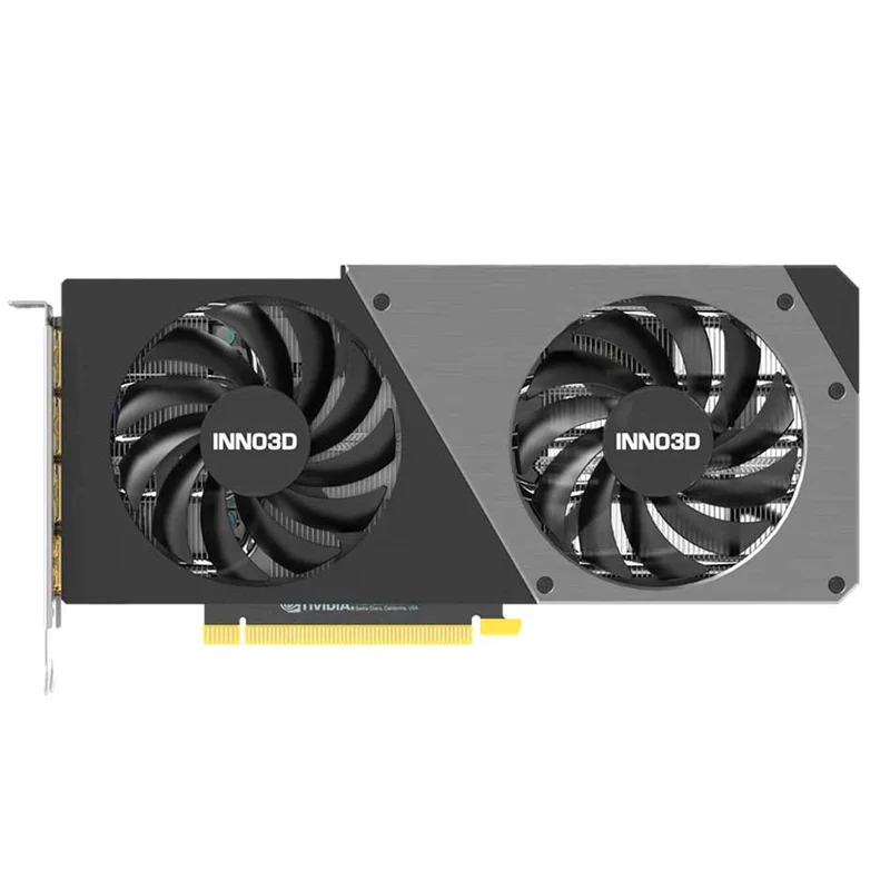 INNO3D GeForce RTX 4070 Super Twin X2 12GB OC GDDR6X Graphics Card (Black) (N407S2-126XX-186162N)