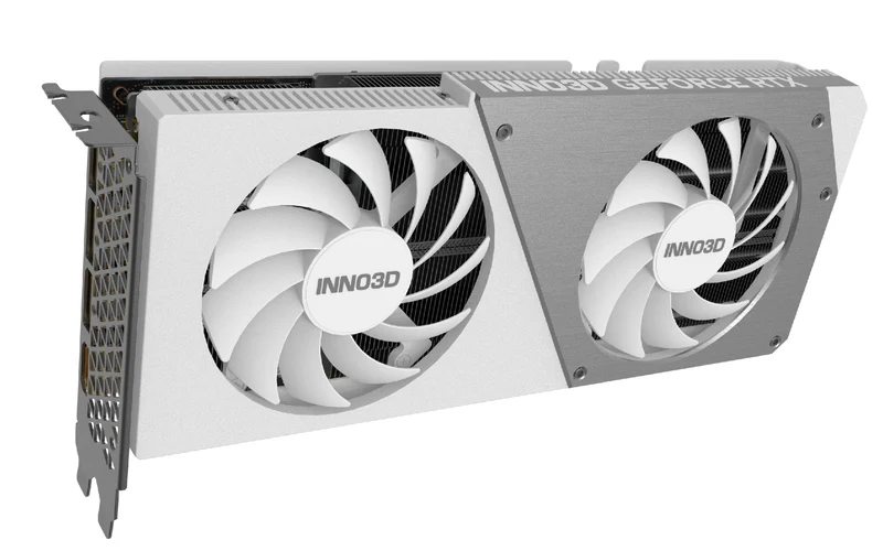 INNO3D GeForce RTX 4070 Super Twin X2 OC 12GB GDDR6X Graphics Card (White) (N407S2-126XX-186162W)