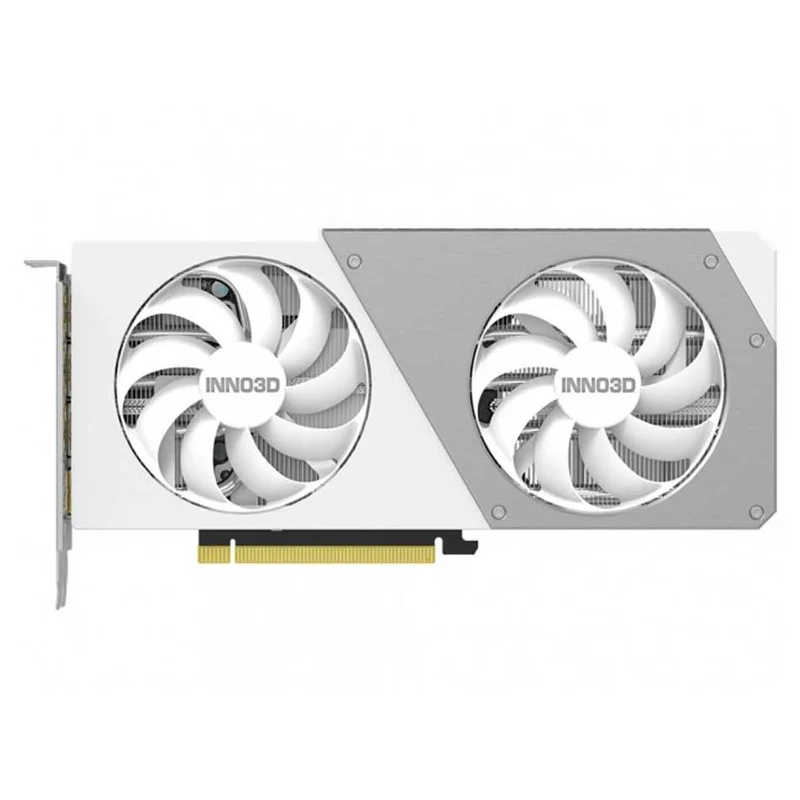 INNO3D GeForce RTX 4070 Ti Super Twin X2 OC 16GB GDDR6X Graphics Card (White) (N407TS2-166XX-186156W)