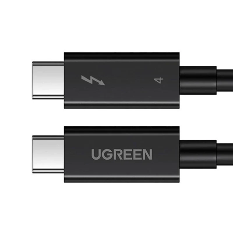 UGreen Thunderbolt 4 Type-C Male To Male Cable - 2M (Black) (US501/60621)