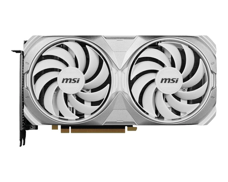 MSI GeForce RTX 4070 TI Super 16GB Ventus 2X OC GDDR6X Graphics Card (White)