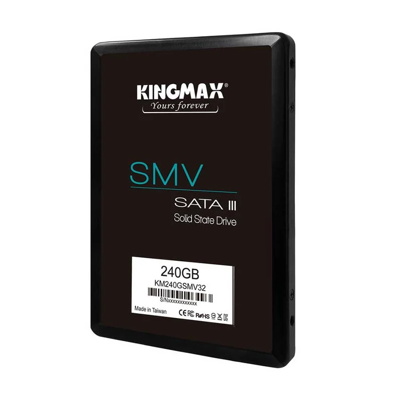Kingmax SMV 240GB 500MB/s Read 2.5" SATA III SSD (KM240GSMV32)