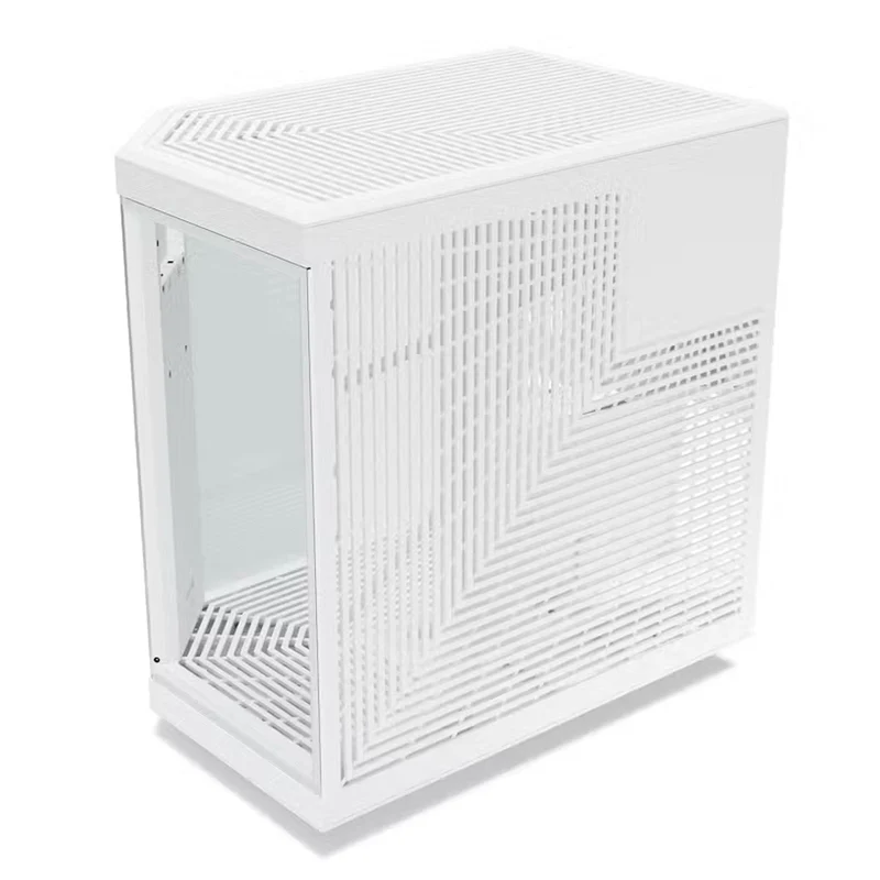 Hyte Y70 Touch LCD Dual Chamber Mid-Tower ATX Modern Aesthetic Case (Snow White, Black, Black/White, Black/Red)