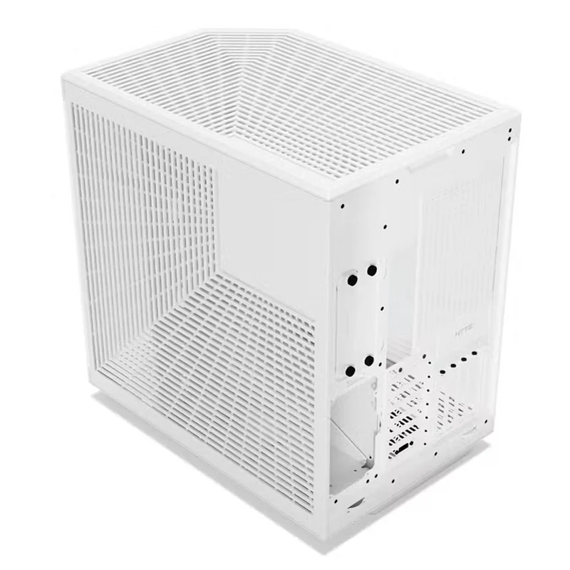 Hyte Y70 Touch LCD Dual Chamber Mid-Tower ATX Modern Aesthetic Case (Snow White, Black, Black/White, Black/Red)